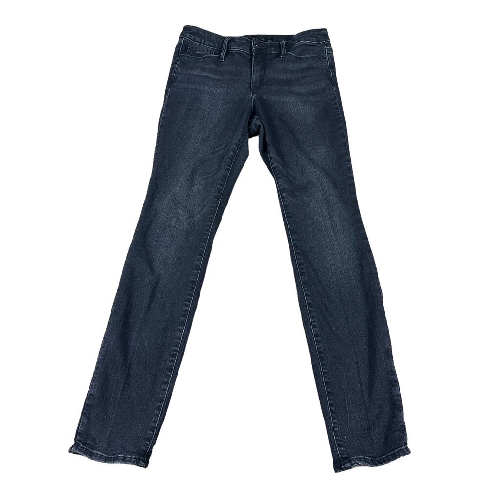 ATHLETA Charcoal Gray Sculptek Skinny Jeans Carbon Women's‎ Size 4 Slimming